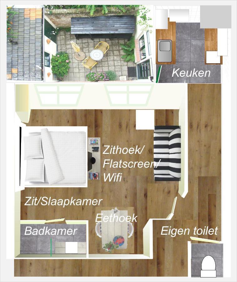 B&B Vierwinden Vlissingen Kültér fotó